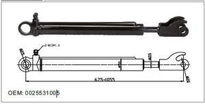 0025530905 0025531005 Hydraulic Cabin Cylinder for Mercedes Benz