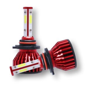 X17 Headlight H4 H7 H11 LED 26W 8000lm 6500K 9005 9006 Automobile Bulb COB Lamp Red